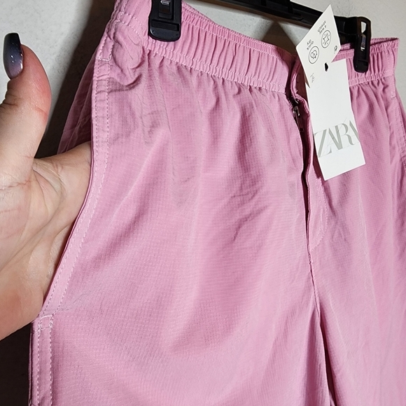 NWT Zara dnwr pink active shorts. Men's size medium. 7" inseam - Picture 5 of 15